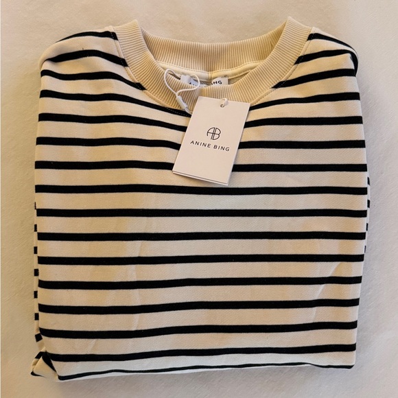 NEW: ANINE BING DEAN SWEATSHIRT - US S - Picture 4 of 5